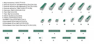 Пластиковая емкость ЭкоПром KR 4000 с 2 патрубками 110 и 63 мм (Белый) 6